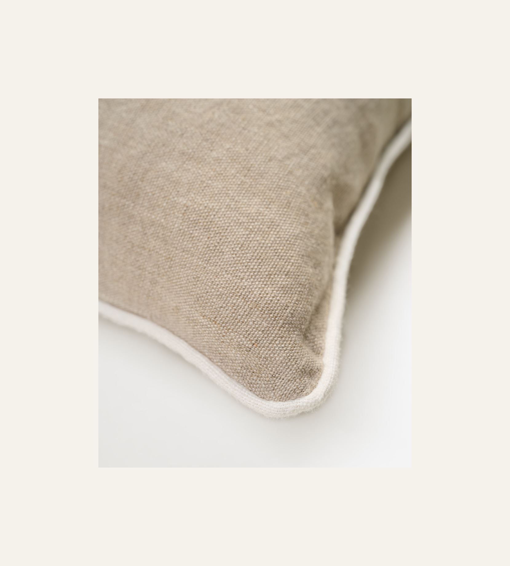 Koristetyynynpäällinen luonnonväri - 3