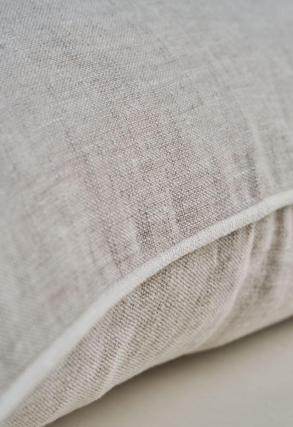 Koristetyynynpäällinen vaalean beige - 3