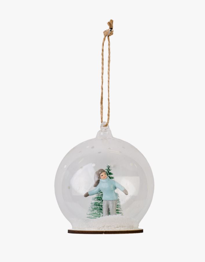 Joulukuusenkoriste moniväri - 8x8x9 cm moniväri - 1