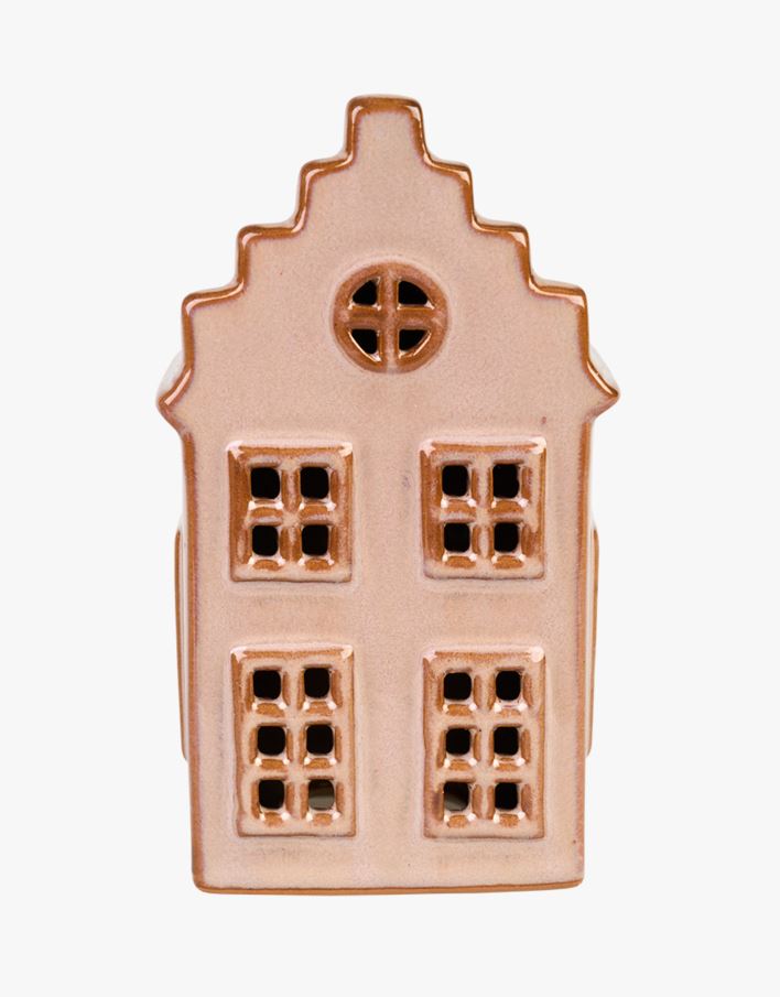 Koriste puuteriroosa - 6,8x5,9x11 cm puuteriroosa - 1