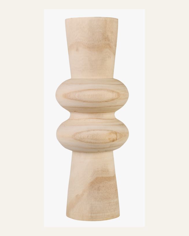 Maljakko vaalea luonnoväri - 13,5x13,5x30,8 cm vaalea luonnoväri - 1
