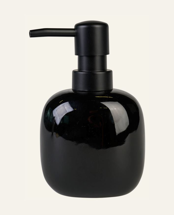 Saippuapumppu musta - 8,5x6,1x14,2 cm musta - 1