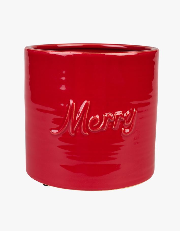 Ruukku punainen - 18x18x17 cm punainen - 1