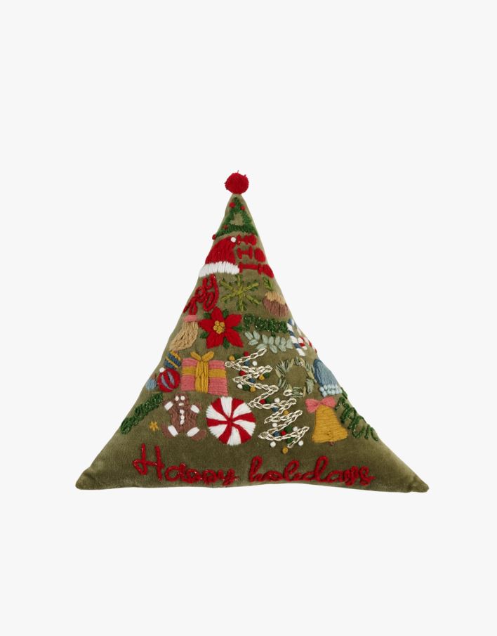 Koristetyyny vihreä - 36x36x10 cm vihreä - 1