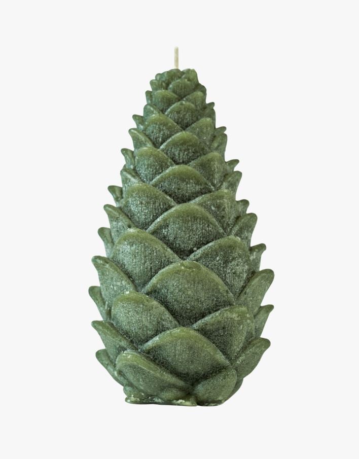 Koristekynttilä vihreä - 16 cm ø 9 vihreä - 1