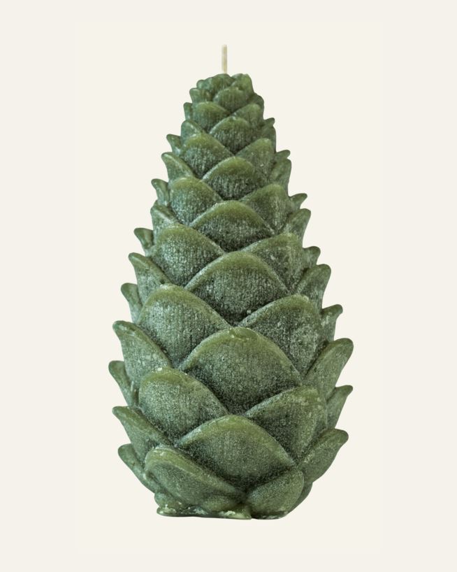 Koristekynttilä vihreä - 16 cm ø9 vihreä - 1