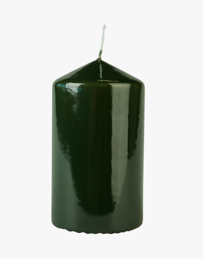 Pöytäkynttilä pullonvihreä - 6,8x12 cm pullonvihreä - 1