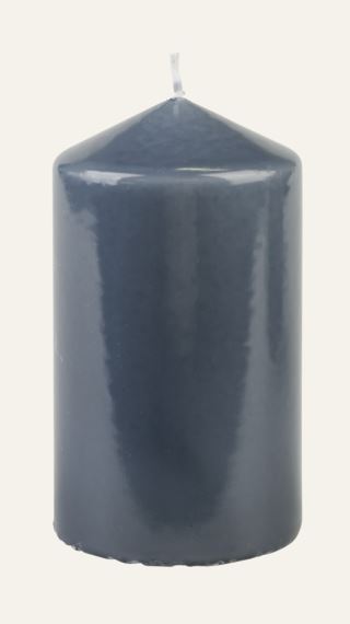 Lacquer pöytäkynttilä sumuinen sininen