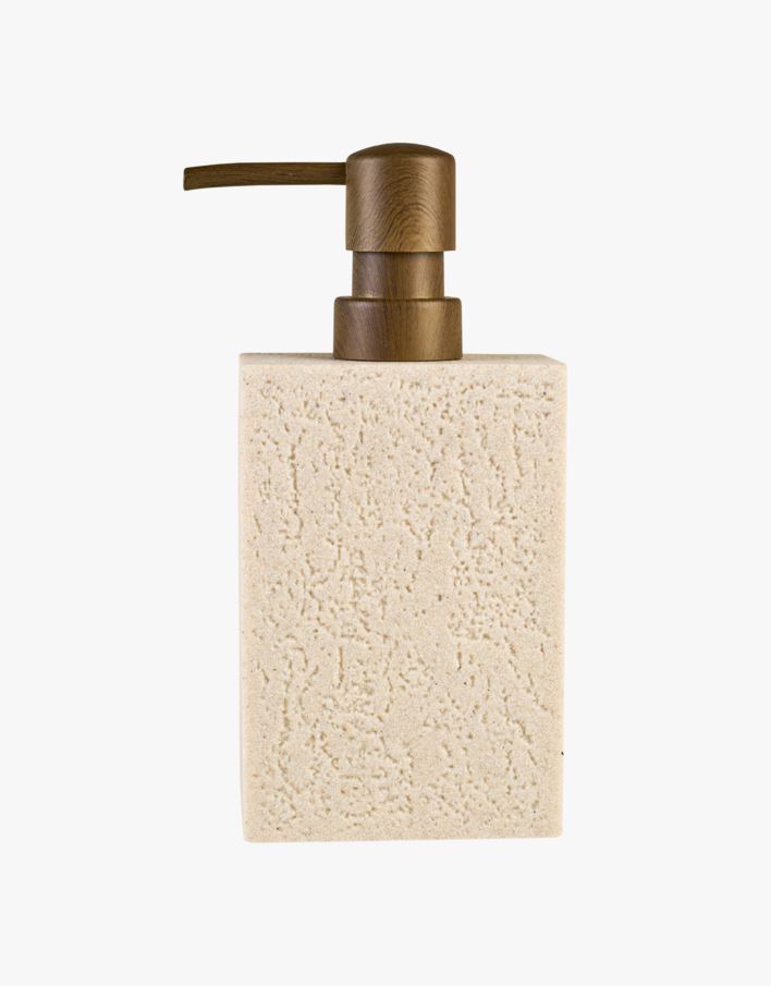 Saippuapumppu hiekka - 8x5x18 cm hiekka - 1