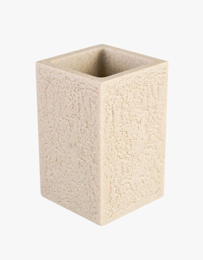 Hammasharjateline hiekka - 6,8x6,8x11 cm hiekka - 1