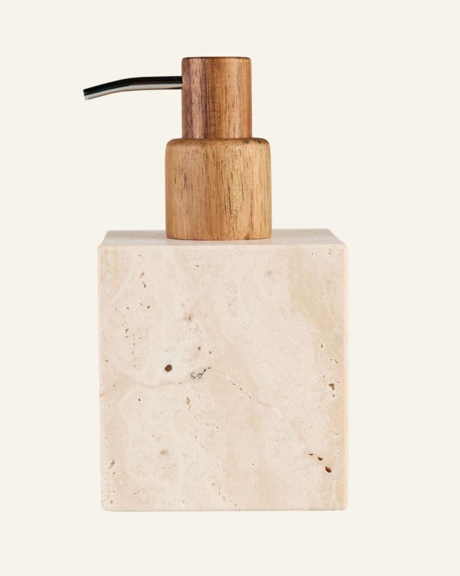 Saippuapumppu beige - 8,3x8,3x15,2 cm beige - 1