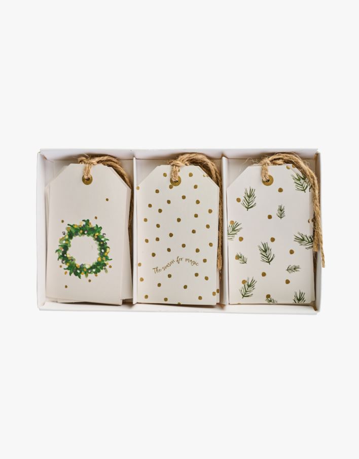 Pakettikortti 12kpl moniväri - 10x15x1 cm moniväri - 1