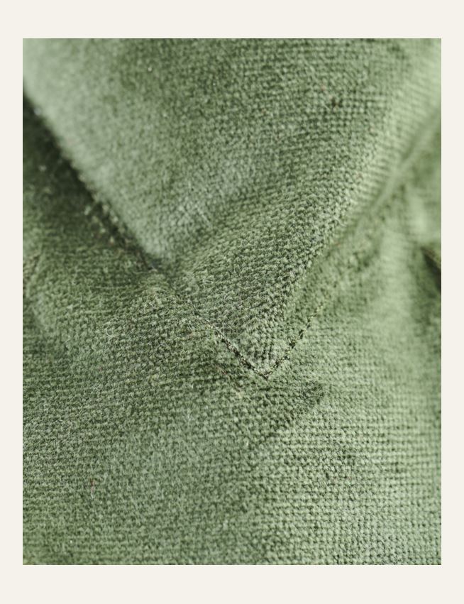 Koristetyynynpäällinen tummanvihreä - 3