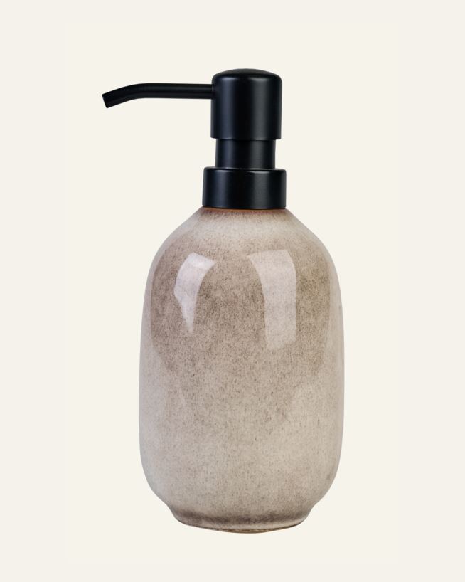 Saippuapumppu beige - 8x8x18,5 cm beige - 1