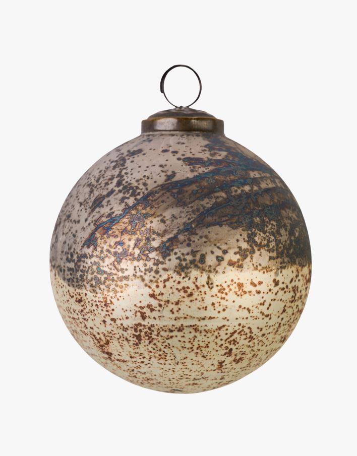 Joulupallo moniväri/ruskea - ø10 moniväri/ruskea - 1