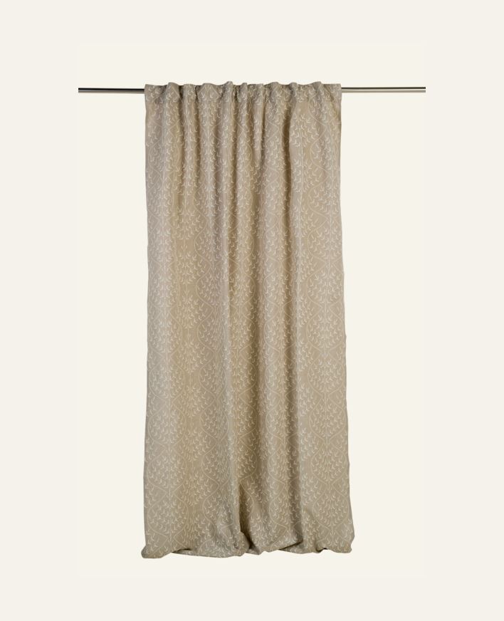 Pellavaverho luonnonväri - 140x250 cm luonnonväri - 1