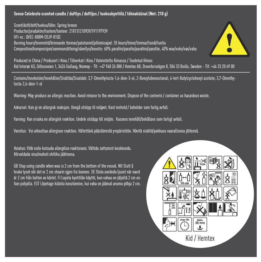 Tuoksukynttilä hopea - 3