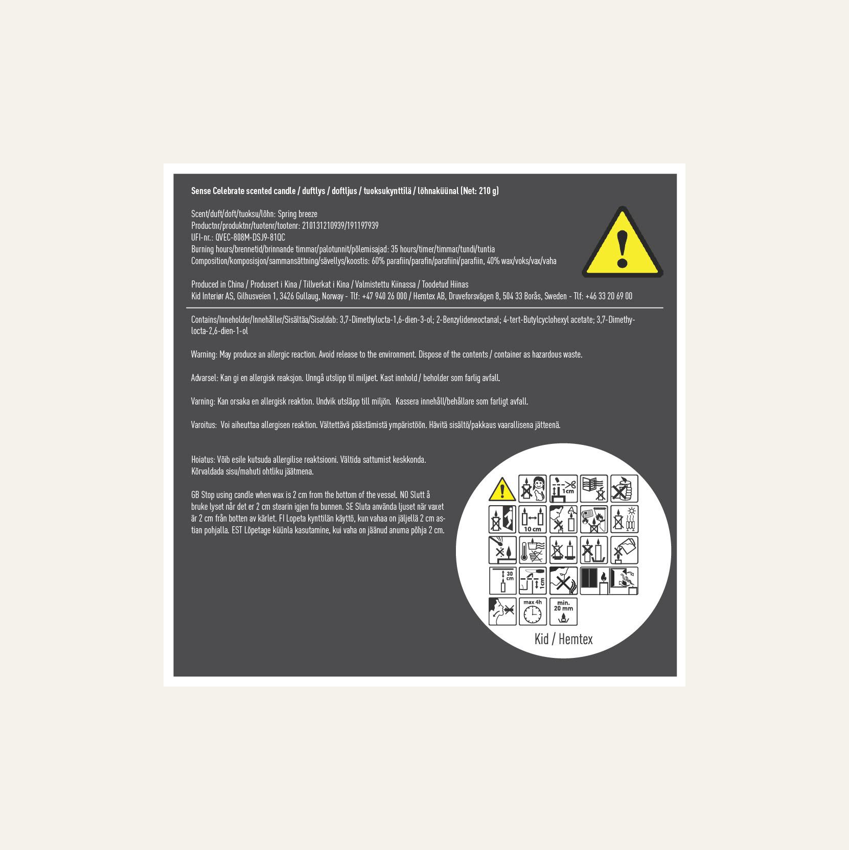 Tuoksukynttilä hopea - 3