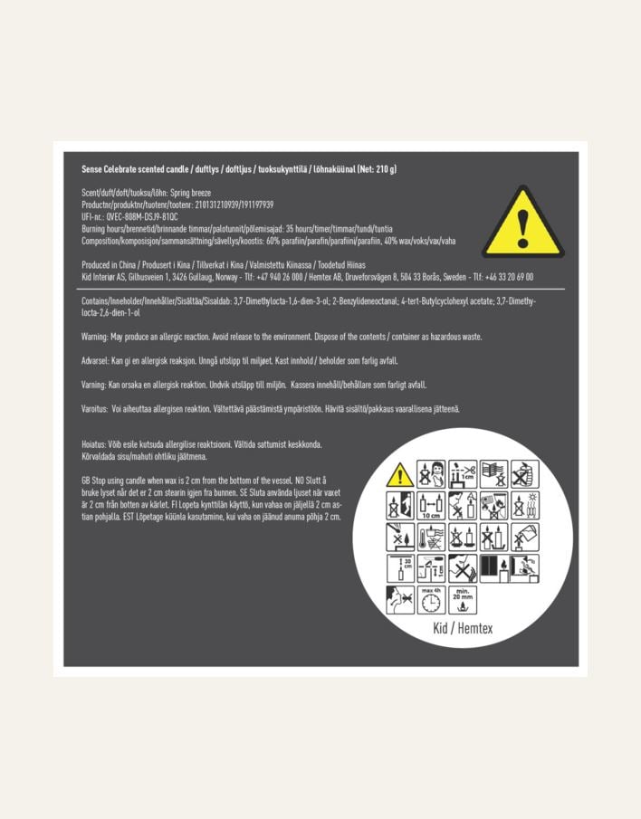Tuoksukynttilä hopea - 3