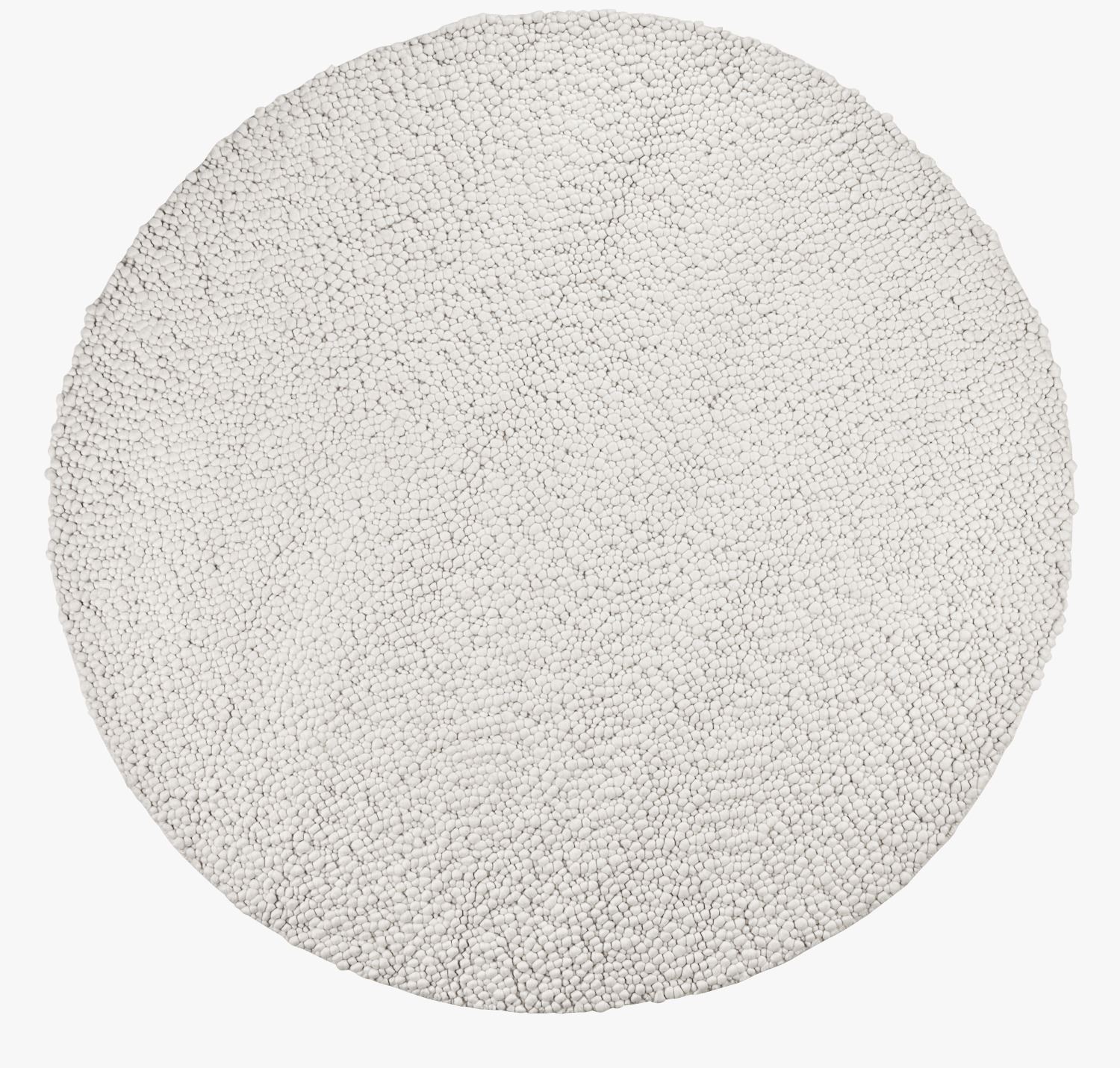 Villamatto luonnonvalkoinen - ø230 luonnonvalkoinen - 1