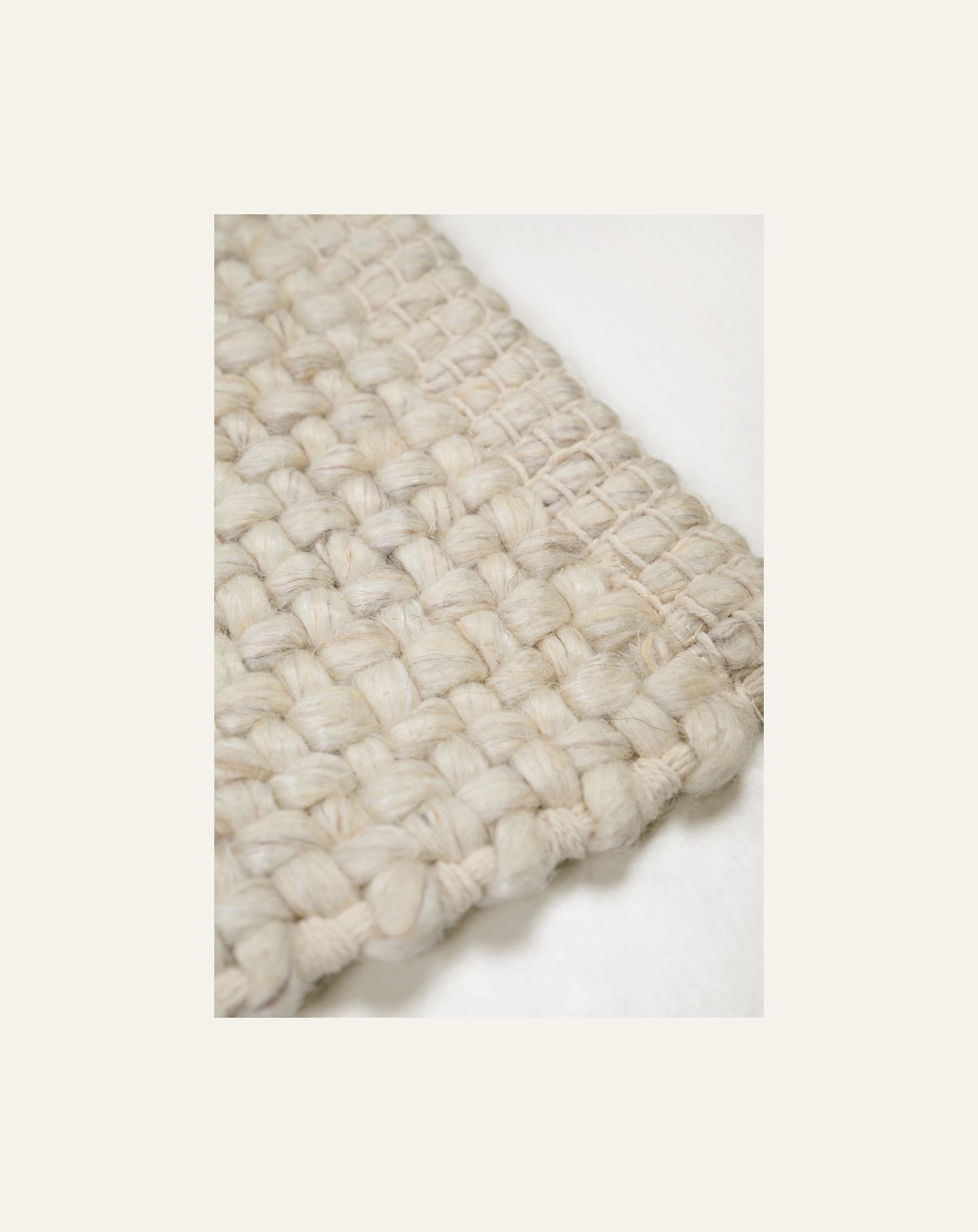 Villamatto luonnonväri - 5