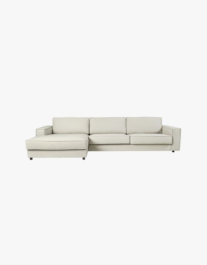 3-istuttava sohva divaanilla vasen luonnonväri - 315x156x79 cm luonnonväri - 1