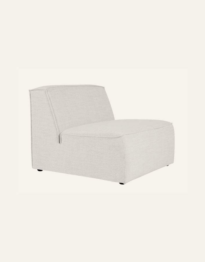 Moduuli 1,5-istuttava ilman käsinojia luonnonväri - 2