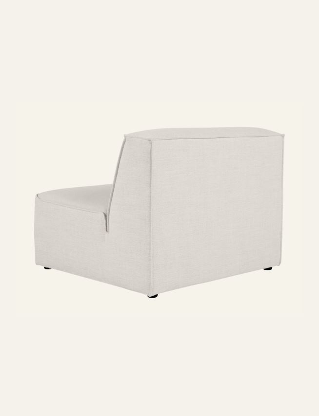 Moduuli 1,5-istuttava ilman käsinojia luonnonväri - 3