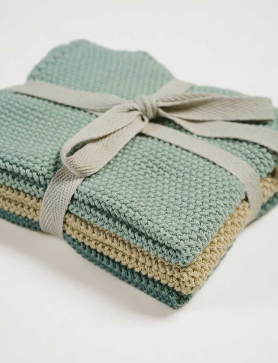 Pyyhe 3 kpl vihreä - 4