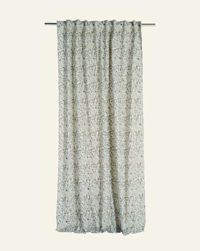 Verho moniväri/sininen - 140x240 cm moniväri/sininen - 1