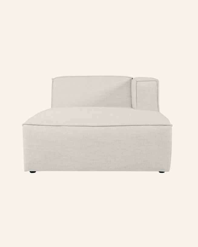 Moduuli divaani oikea luonnonväri - 154x114x73 cm luonnonväri - 1