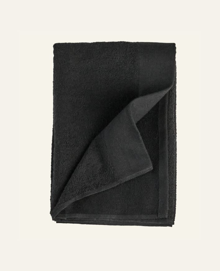 Pyyhe musta - 65x130 cm musta - 1