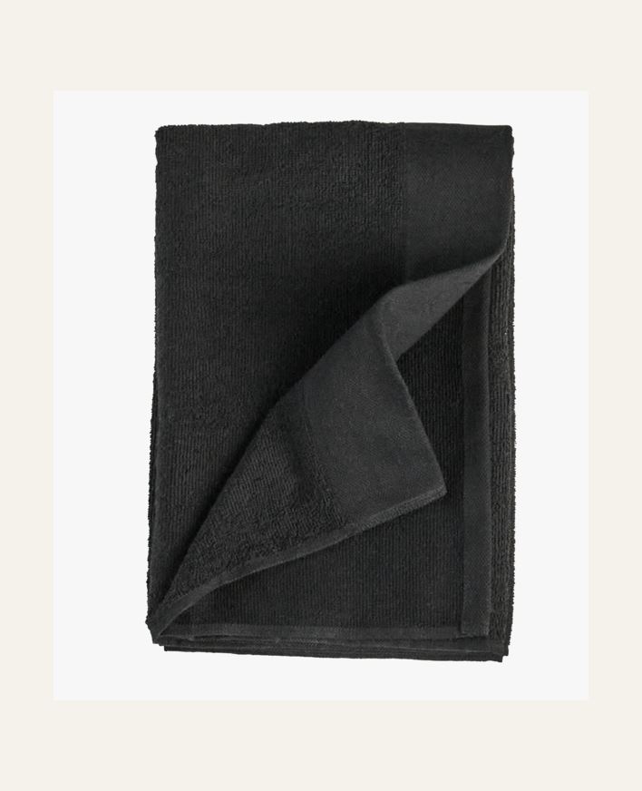 Pyyhe musta - 65x130 cm musta - 1