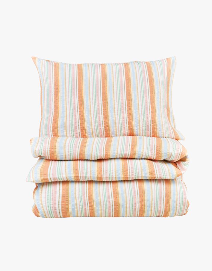 Pussilakanasetti kreppipuuvillaa moniväri - 150x210+50x60 cm moniväri - 1