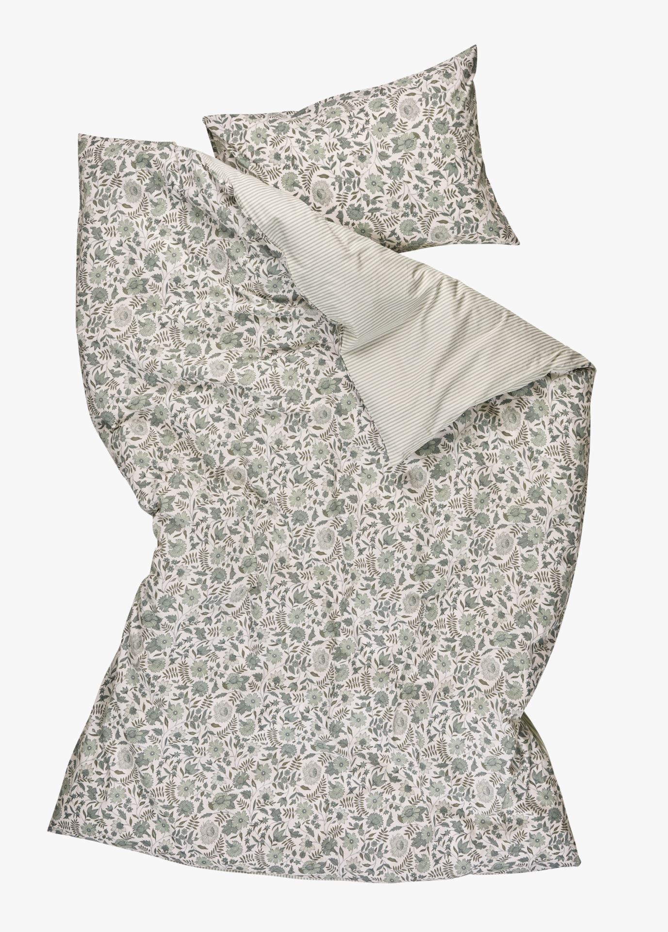 Pussilakanasetti puuvillaa vihreä - 4