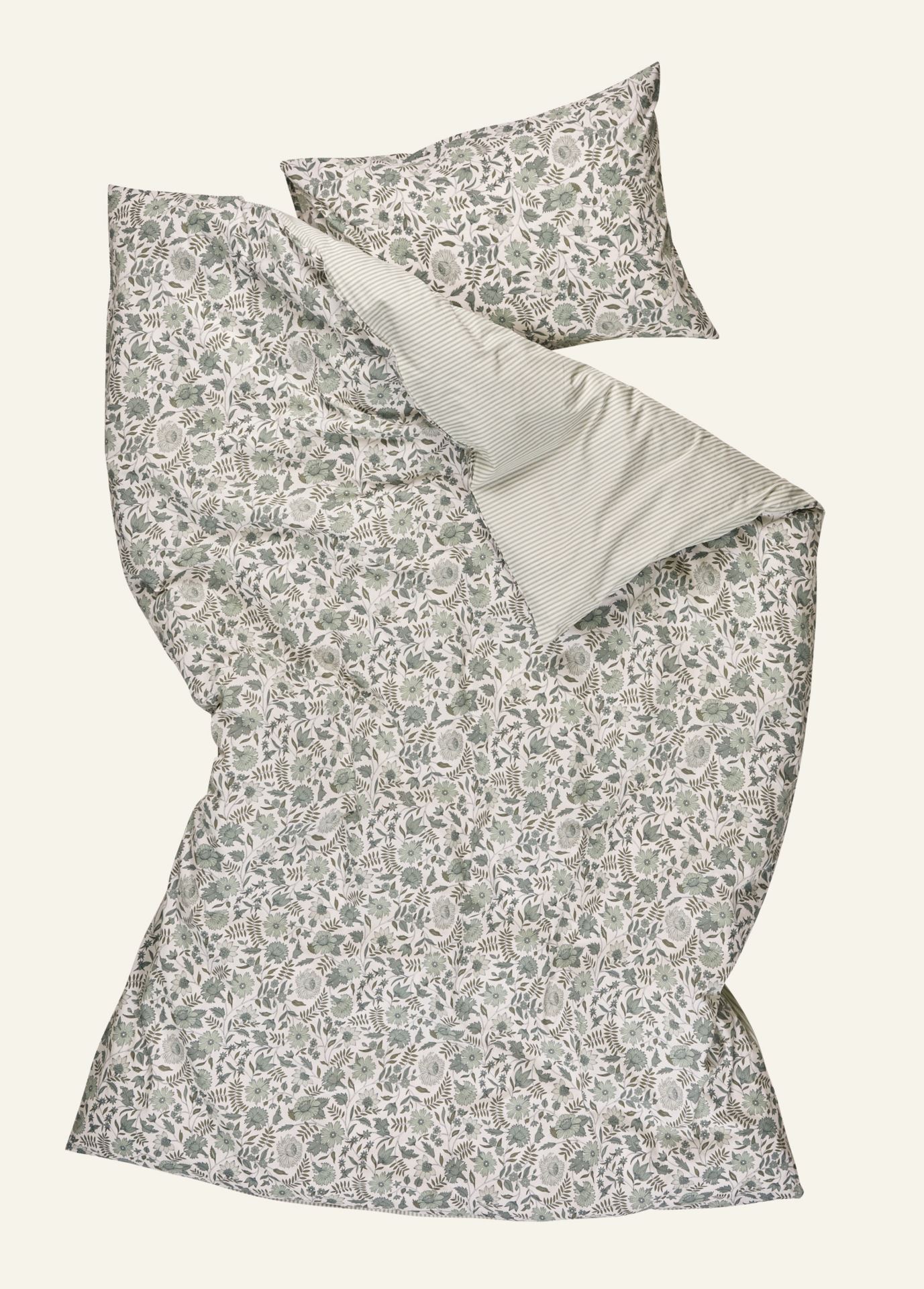 Pussilakanasetti puuvillaa vihreä - 4