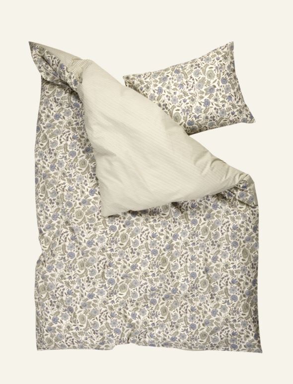 Pussilakanasetti puuvillaa oliivinvihreä - 2