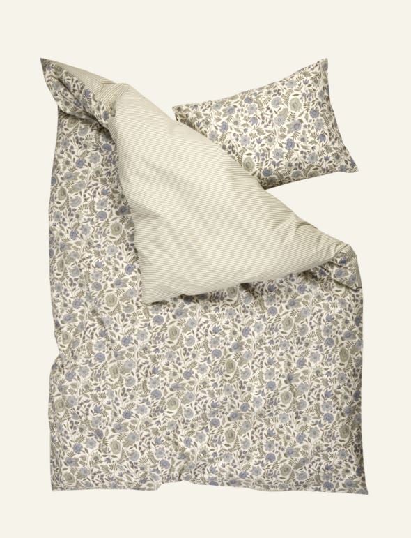 Pussilakanasetti puuvillaa oliivinvihreä - 2