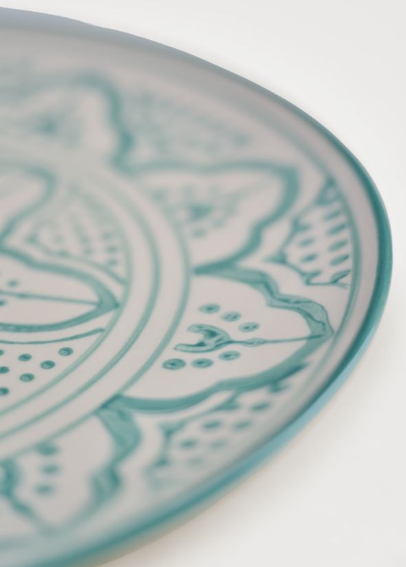 Lautanen vihreä - 3