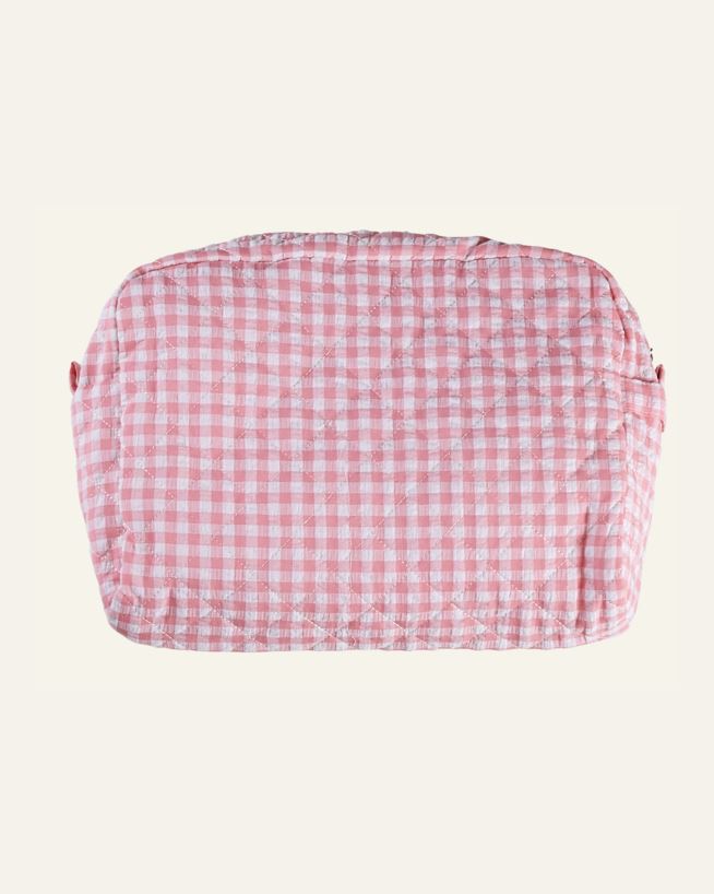 Suuri toilettilaukku roosa - 22x30 cm roosa - 1