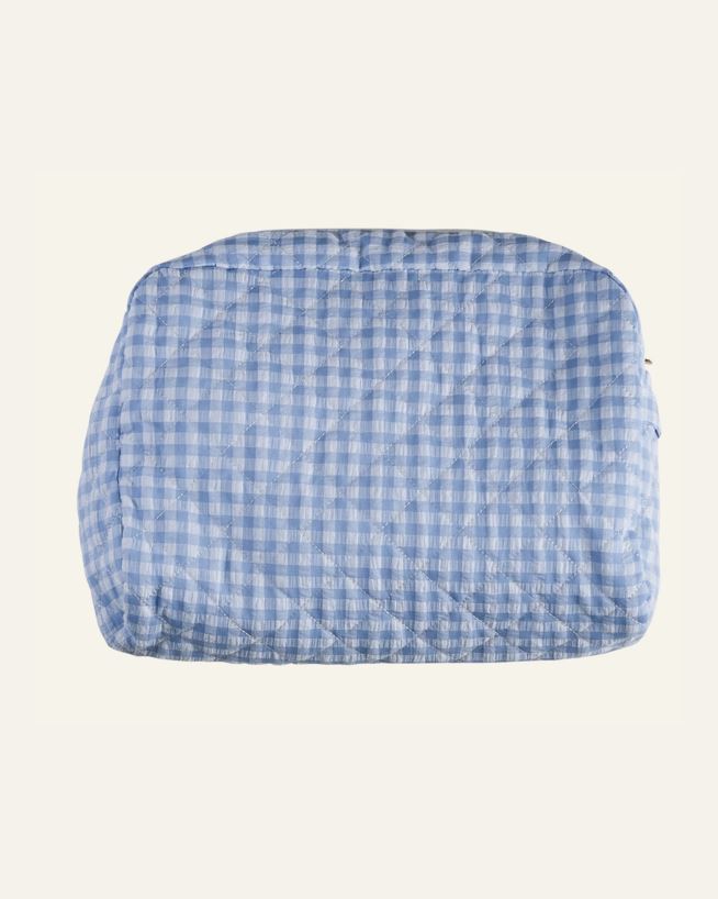 Suuri toilettilaukku sininen - 22x30 cm sininen - 1