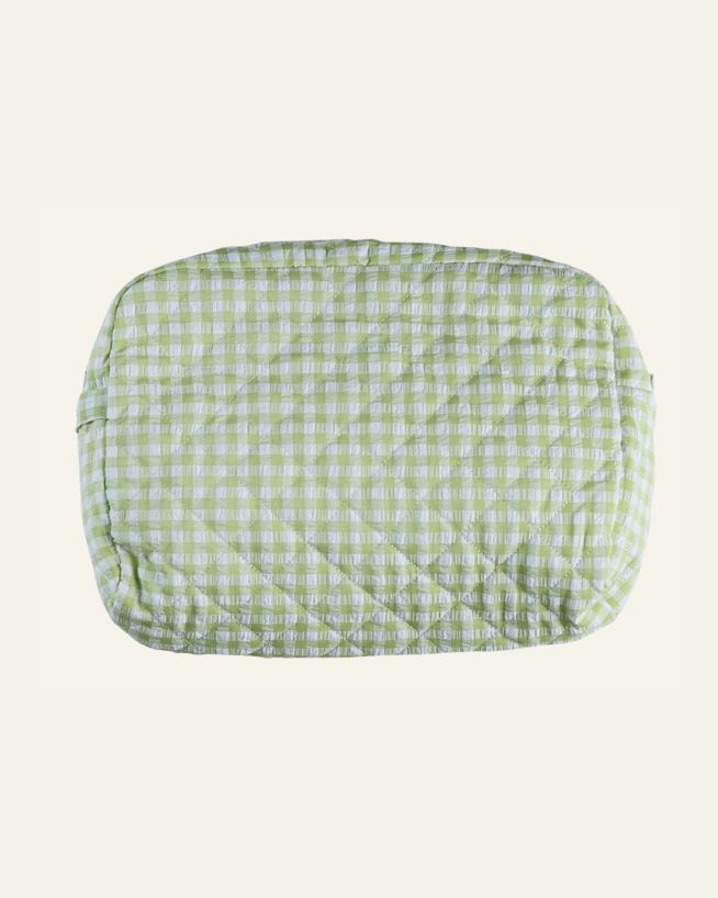 Suuri toilettilaukku vihreä - 22x30 cm vihreä - 1