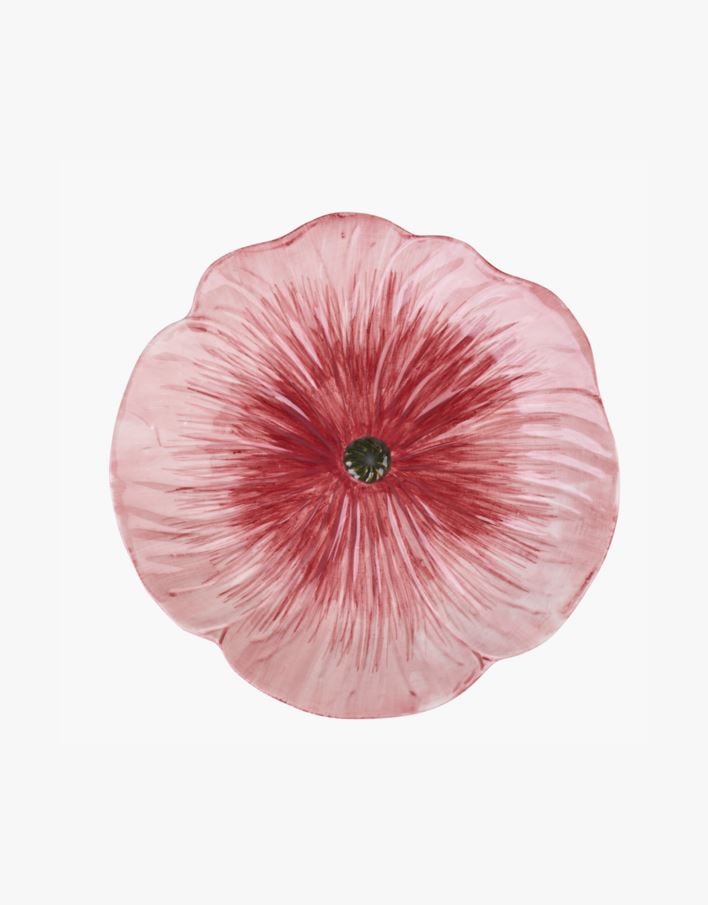 Lautanen tummanpunainen - ø20 tummanpunainen - 1