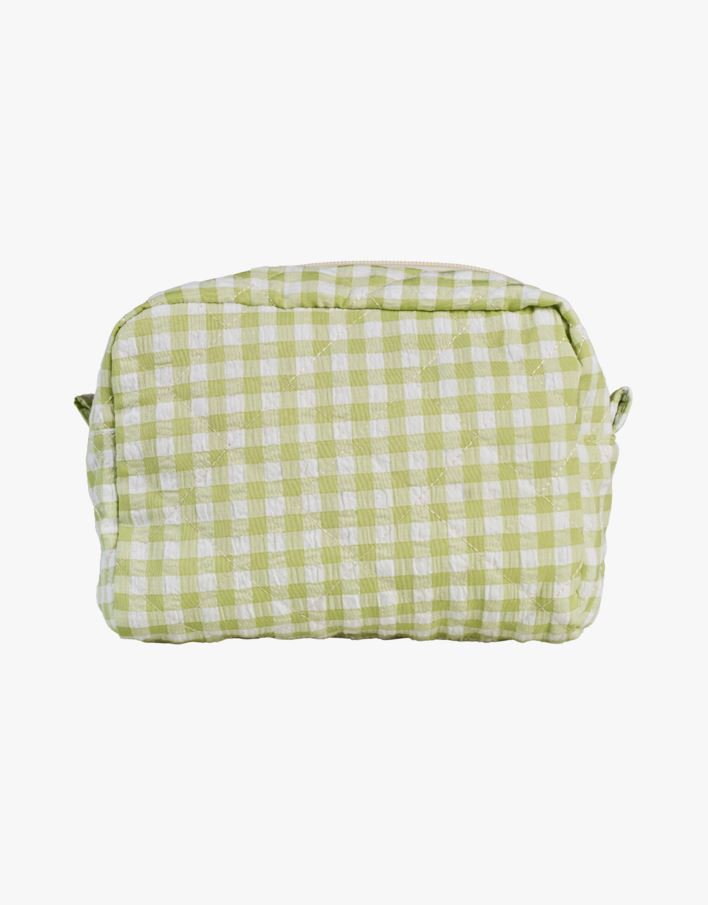 Keskikokoinen toilettilaukku vihreä - 14x20 cm vihreä - 1