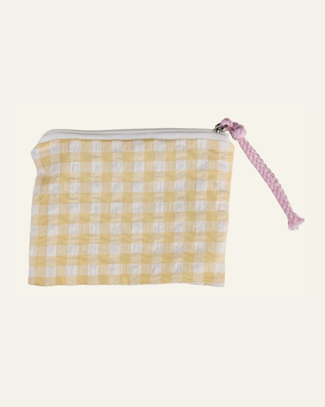 Toilettilaukku keltainen - 10x14 cm keltainen - 1