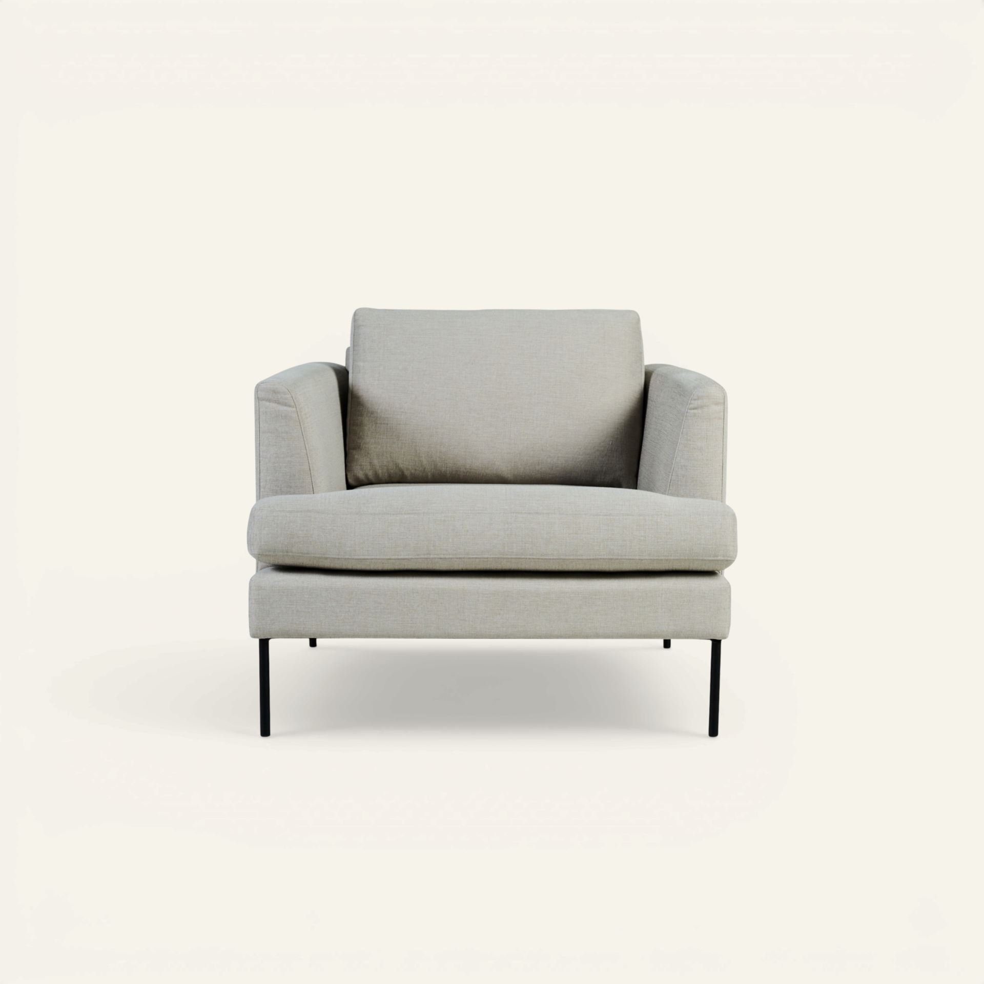 Lepotuoli beige - 93x94x80 cm beige - 1