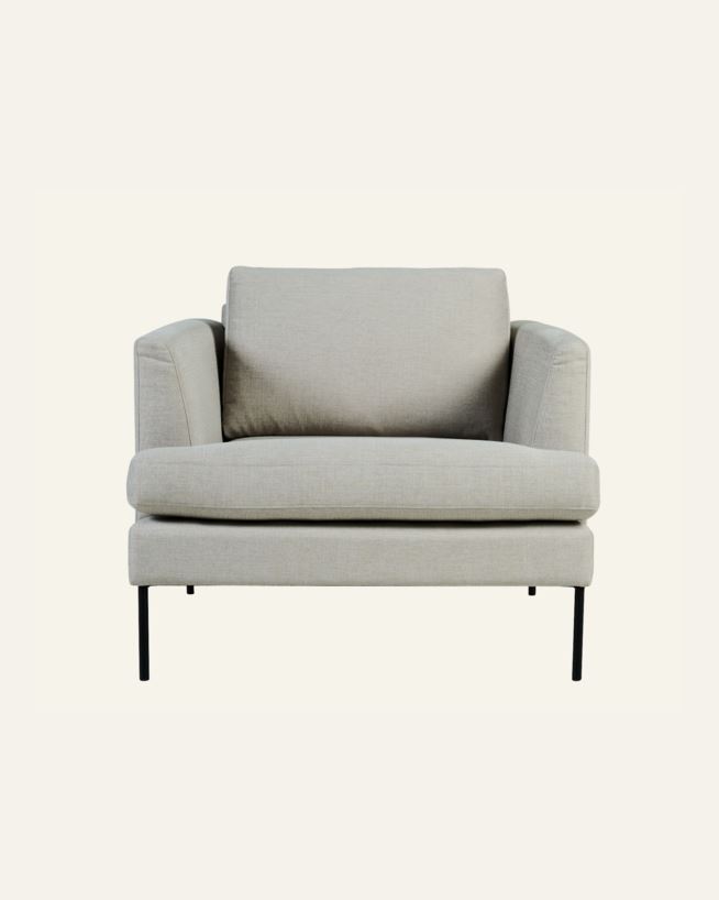 Lepotuoli beige - 93x94x80 cm beige - 1