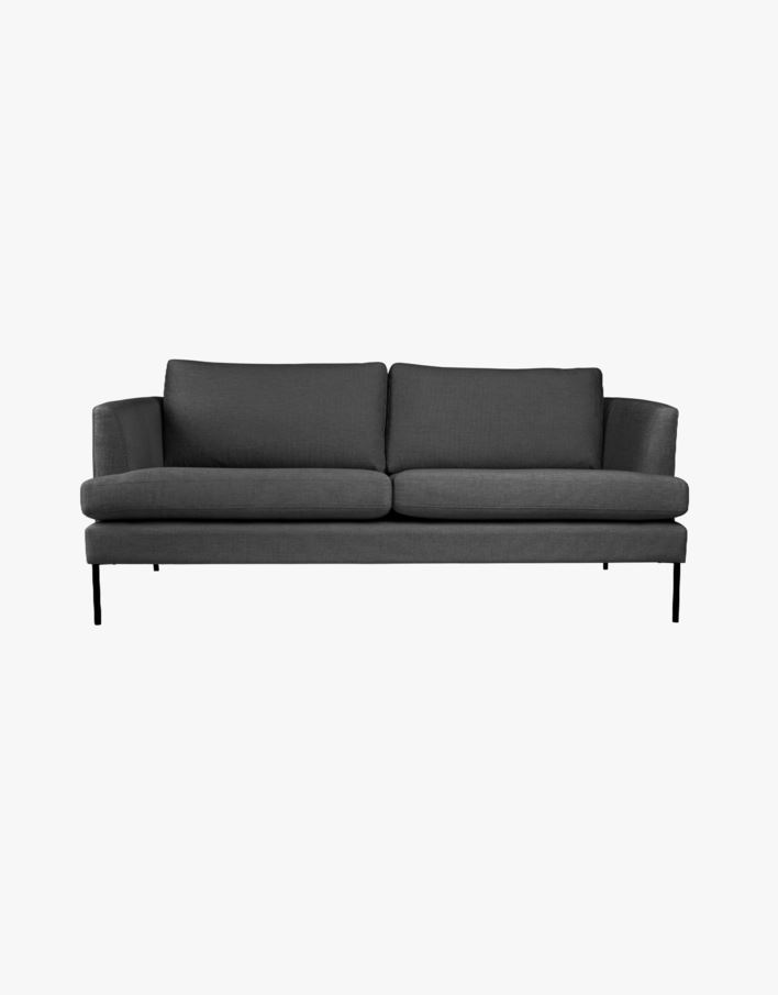 3-istuttava sohva harmaa - 189x94x80 cm harmaa - 1