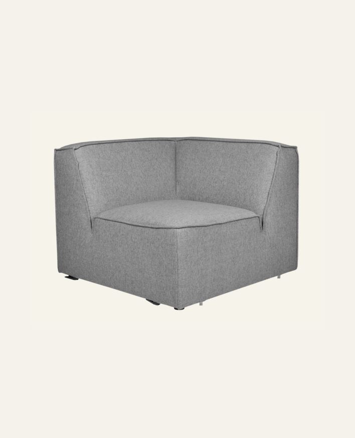 Isa harmaa - 93x93x73 cm harmaa - 1