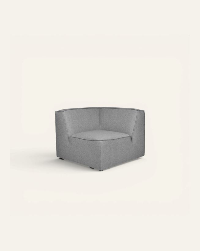 Moduulikulma harmaa - 93x93x73 cm harmaa - 1